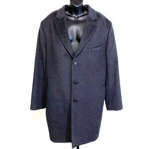 Stafford Wool Black Coat Mens XL